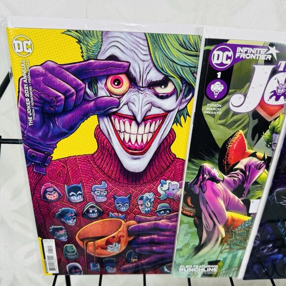 Joker 1-14 & Annual 1 (DC 2nd Volume 2021) Dan Hipp Variant Punchline - Picture 2 of 7